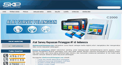 Desktop Screenshot of alatsurveypelanggan.com